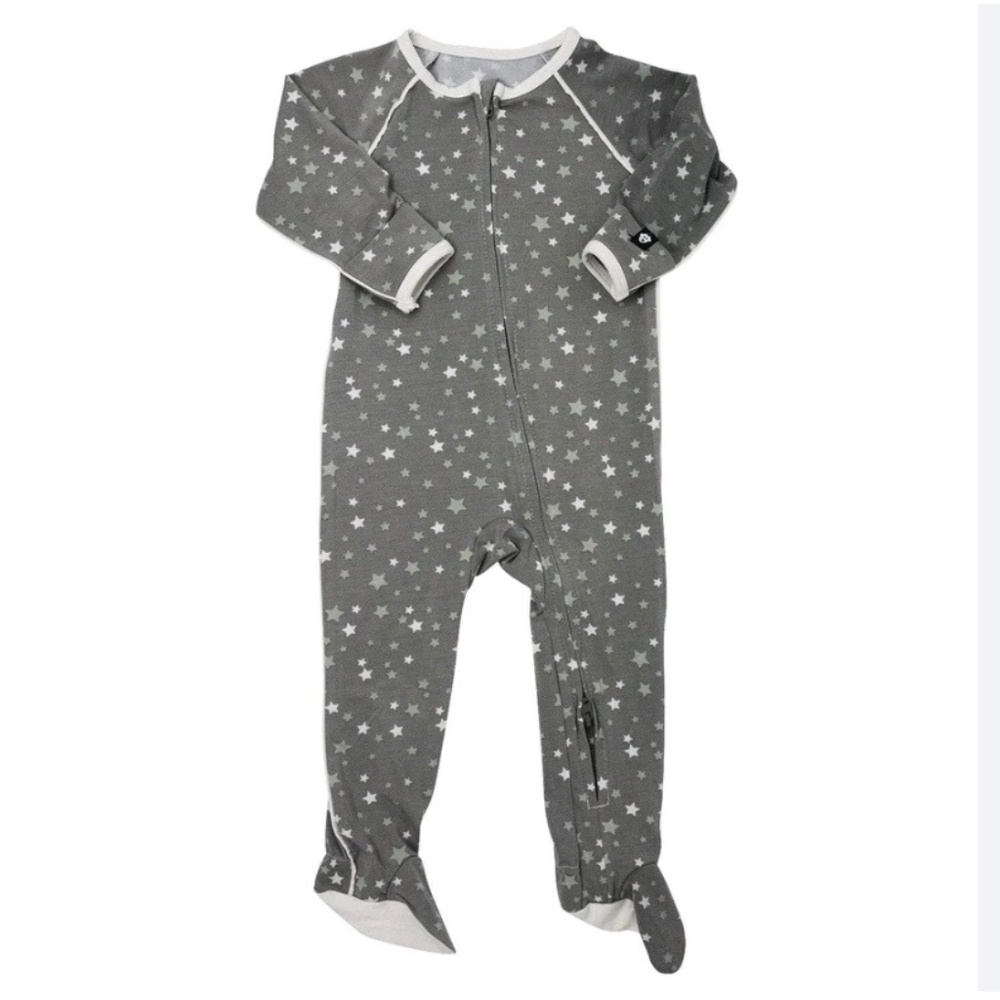 Sweet Bamboo Infant Stars Footie
